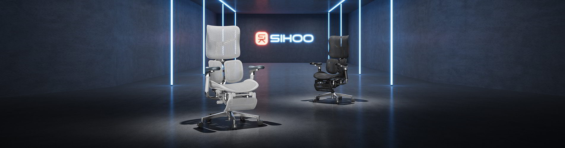 SIHOO DORO S-300 PRO GRAY כסא מנהלים ארגונומי 