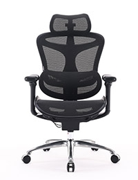 כסא משרדי אורטופדי Sihoo Doro C100 Pro Black כיסא משרדי יוקרתי אורטופדי וארגונומי שחור